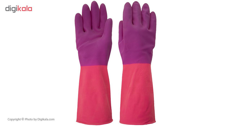 دستکش آشپزخانه دستکش گیلان مدل 4026 سایز متوسط