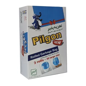 کیسه زباله پیلگون مدل RGB30 رول 30 عددی