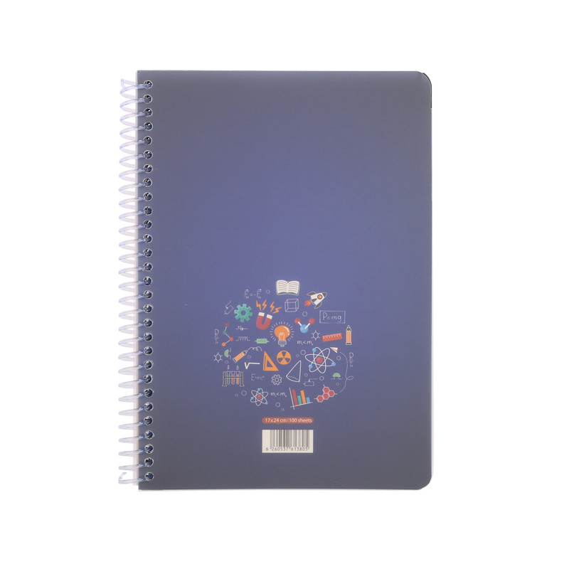 دفتر مشق 100 برگ سم طرح فیزیک