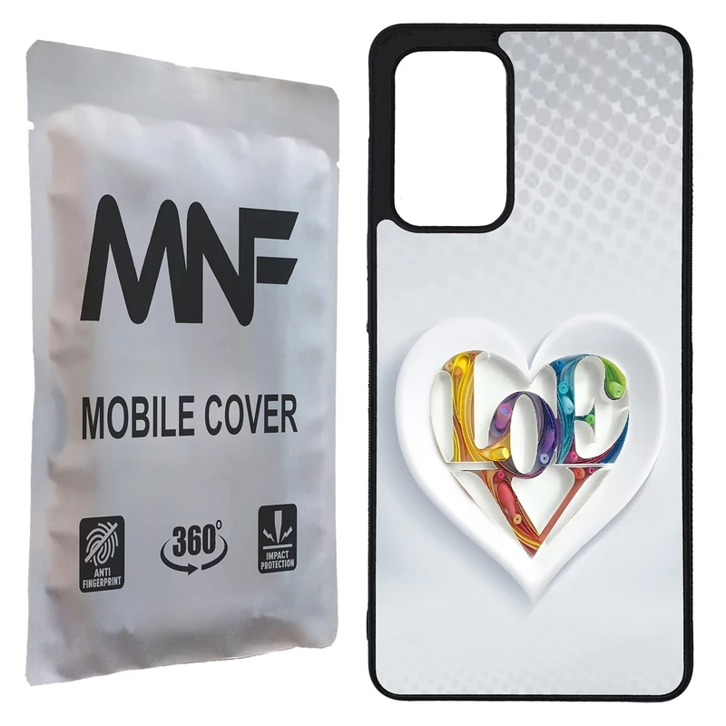 کاور ام ان اف طرح قلبی LOVE کد P-043 مناسب برای گوشی موبایل سامسونگ Galaxy A72 / A72 5G