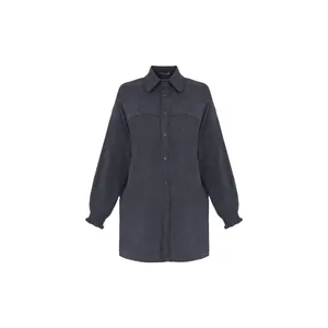 مانتو زنانه بنیس مدل دیبا رنگ فیلی