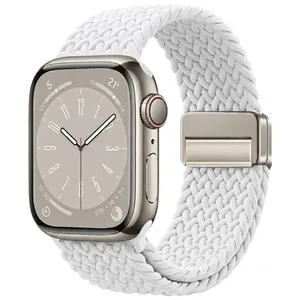 Sprig Braided magnet CreamC Band suitable for Applewatch Series 10/11 46mm