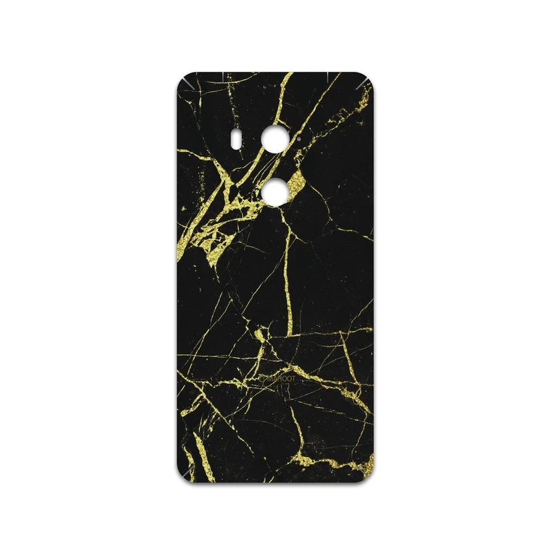 برچسب پوششی ماهوت مدل Graphite-Gold-Marble مناسب برای گوشی موبایل اچ تی سی U11 Eyes