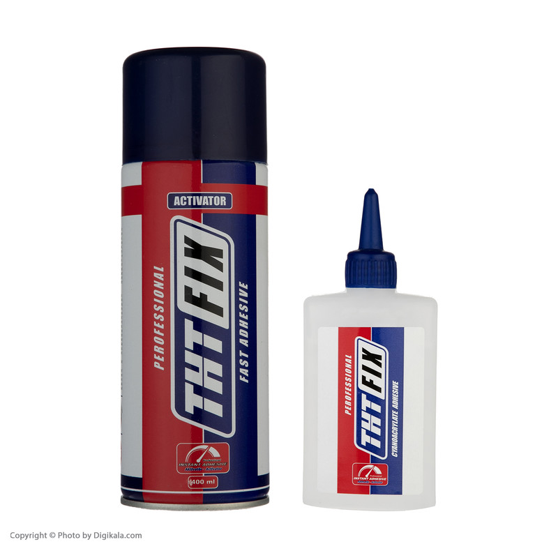 چسب 123 تی اچ تی فیکس کد 04 حجم 400 میلی لیتر چسب 123 تی اچ تی فیکس کد 04 حجم 400 میلی لیتر