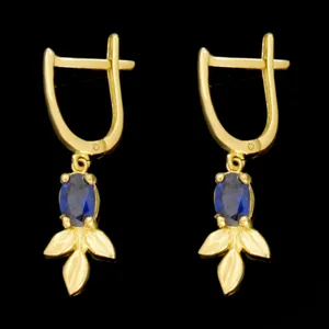 گوشواره طلا 18 عیار زنانه مدل 670132 