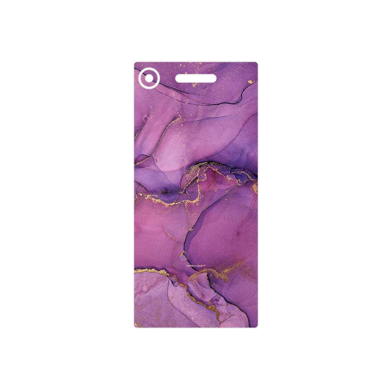 برچسب پوششی ماهوت مدل Purple Marble مناسب برای گوشی موبایل سونی Xperia XZ1