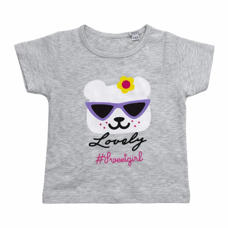 تی‌شرت آستین کوتاه دخترانه اورکیدز مدل lovely