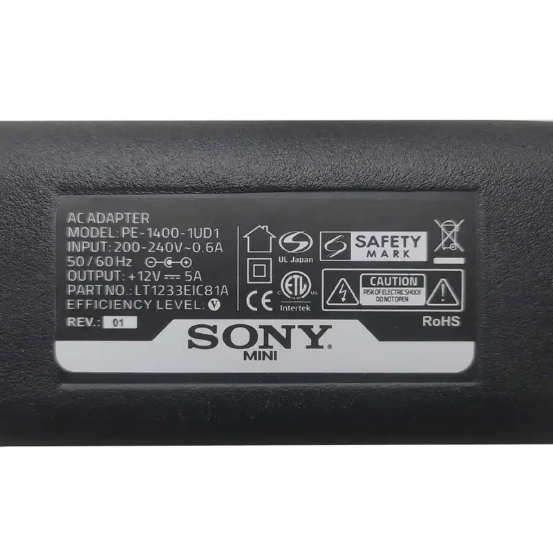 آداپتور 12 ولت 5 آمپر مدل SONY-1