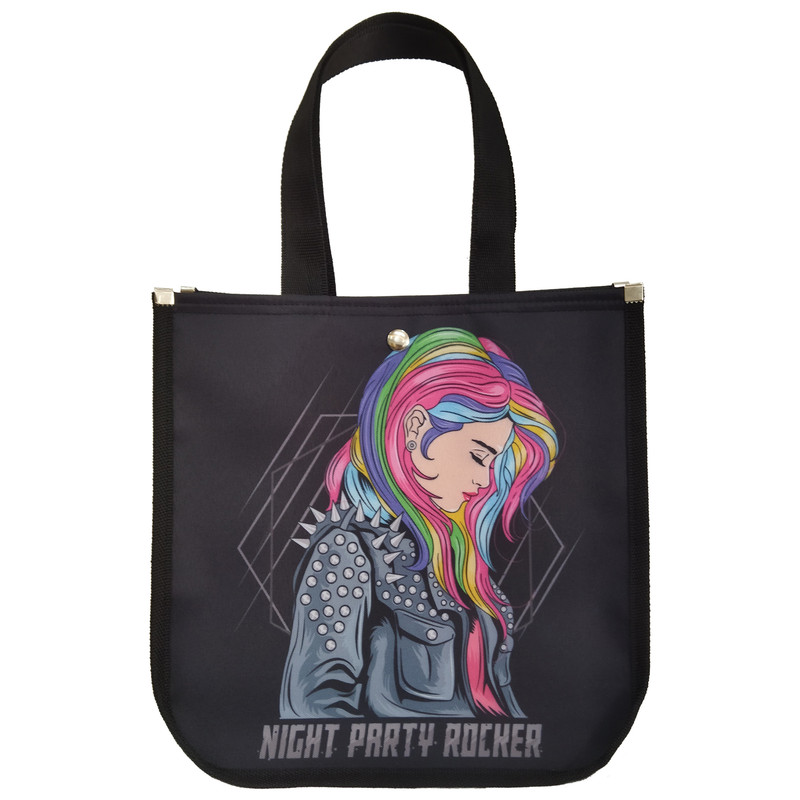 ساک دستی مدل کودک طرح کت چرمی