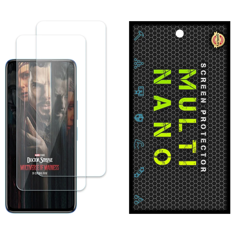 محافظ صفحه نمایش مولتی نانو مدل X-S2N مناسب برای گوشی موبایل اینفینیکس Note 12 بسته دو عددی