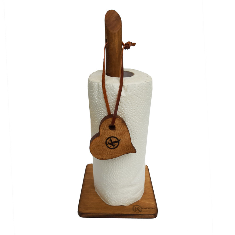 پایه رول دستمال کاغذی کرباسی زاده مدل قلب مربع