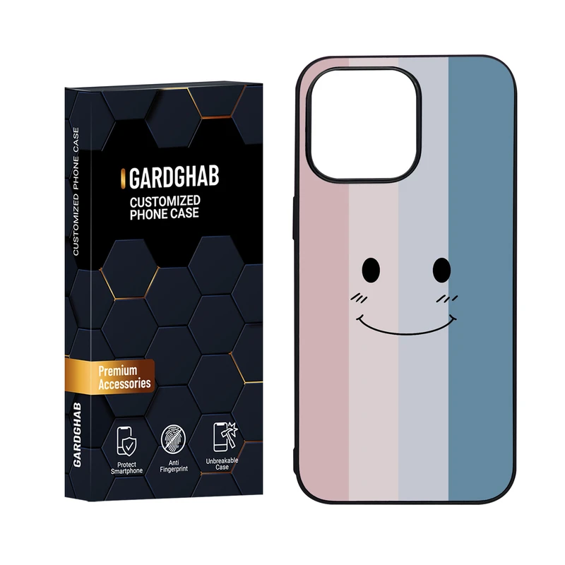 کاور گارد قاب مدل دور ژله ای پشت گلس ساده مناسب برای گوشی موبایل اپل iPhone 15 Pro Max