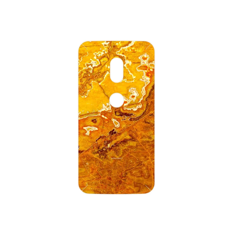 برچسب پوششی ماهوت مدل Gold Marble مناسب برای گوشی موبایل موتورولا Moto G4 Play