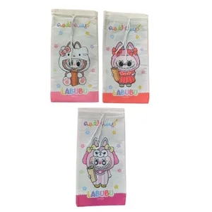 کیسه لقمه مدل لبوبو سایز 25*12 سانتی متر کد mn65 بسته 3 عددی