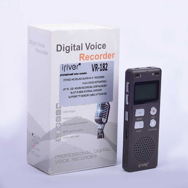 ضبط کننده دیجیتالی صدا آیریور مدل VR-182 8GB