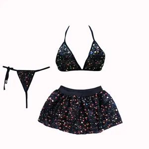 لباس خواب زنانه مدل پولکی