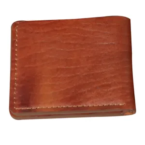 کیف پول جیبی دست دوز چرم طبیعی مردانه  راسا 