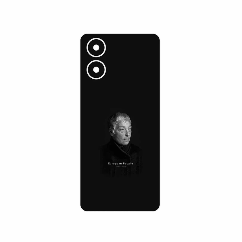 برچسب پوششی ماهوت مدل Portrait of a European Woman مناسب برای گوشی موبایل موتورولا Moto G04