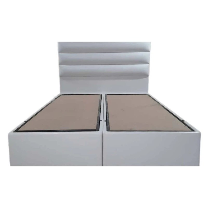 تختخواب فلزی دونفره مدل باکس جکدار سایز 200*200 سانتی‌ متر