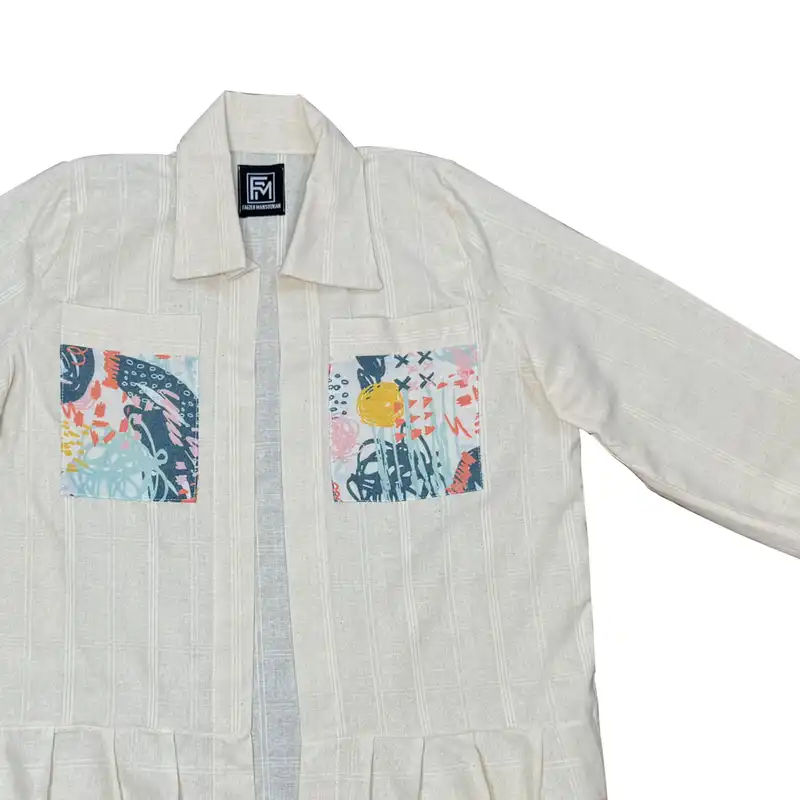 مانتو زنانه اف ام کد M-316