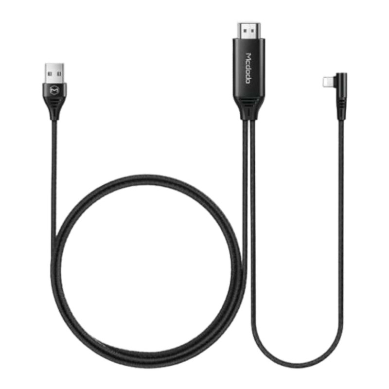 کابل تبدیل USB به HDMI/لایتنینگ مک دودو مدل CA-640 طول 2 متر