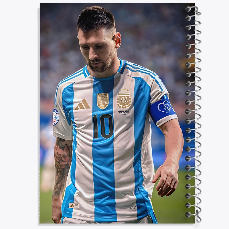 دفتر نقاشی 50 برگ خندالو طرح لیونل مسی کد F7188