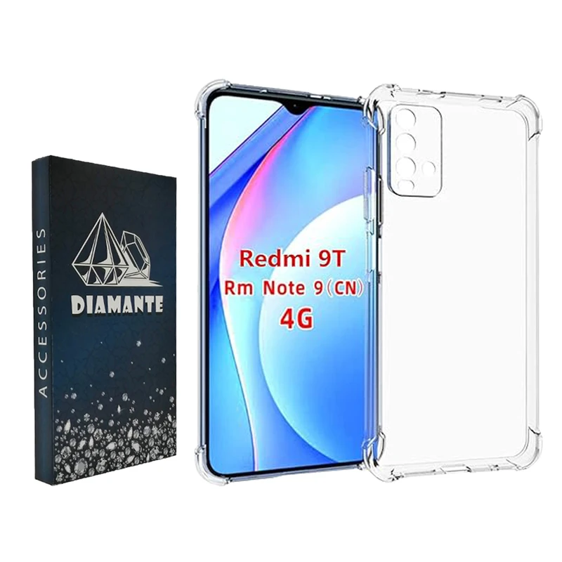 کاور دیامانته مدل Bianco Navy مناسب برای گوشی موبایل شیائومی Redmi 9T