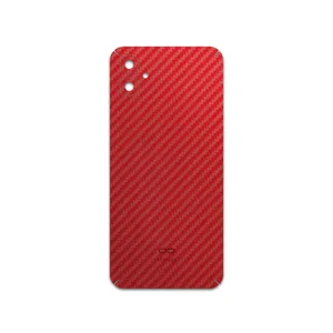 MAHOOT Red-Fiber Cover Sticker for Samsung A04e