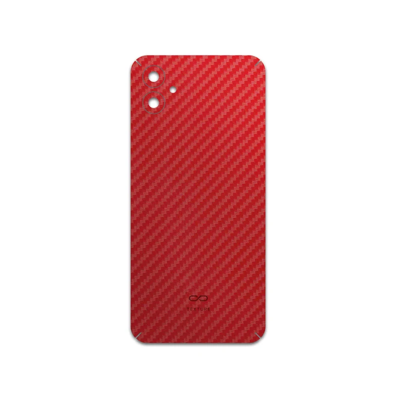 برچسب پوششی ماهوت مدل Red-Fiber مناسب برای گوشی موبایل سامسونگ A04e