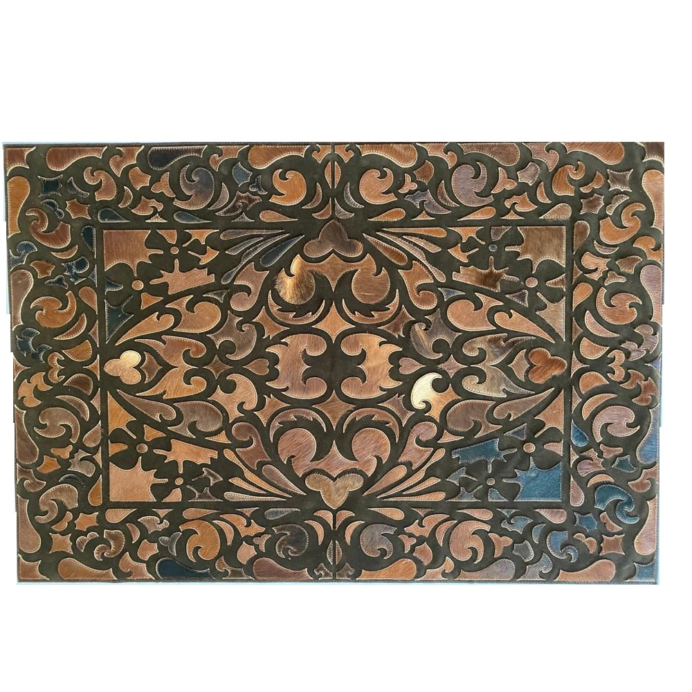 کلاژ فرش چرم و پوست کد  S-008