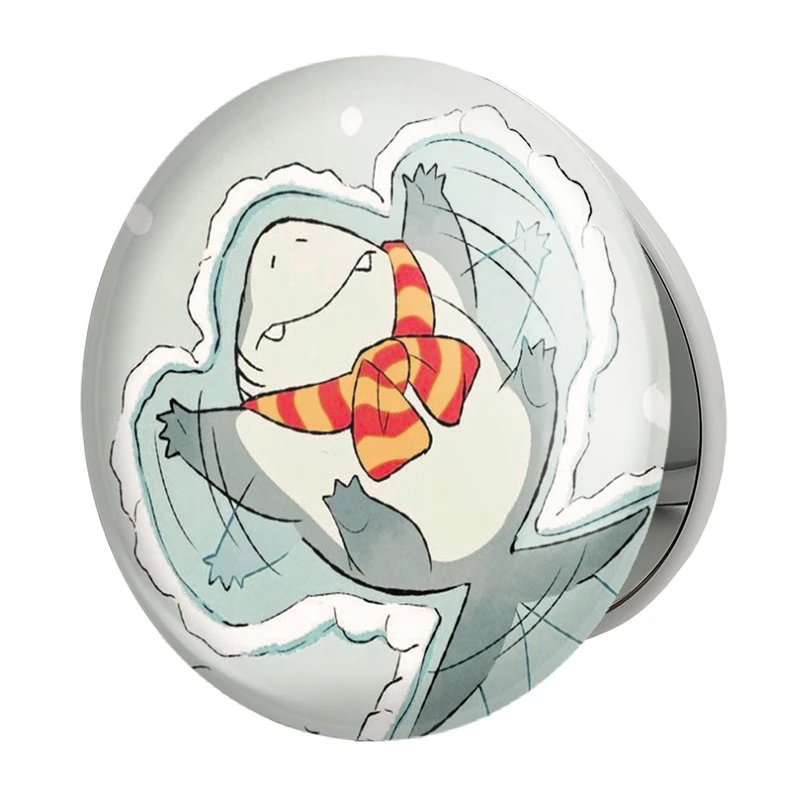 آینه جیبی خندالو طرح کوسه خنگ مدل تاشو کد 29385