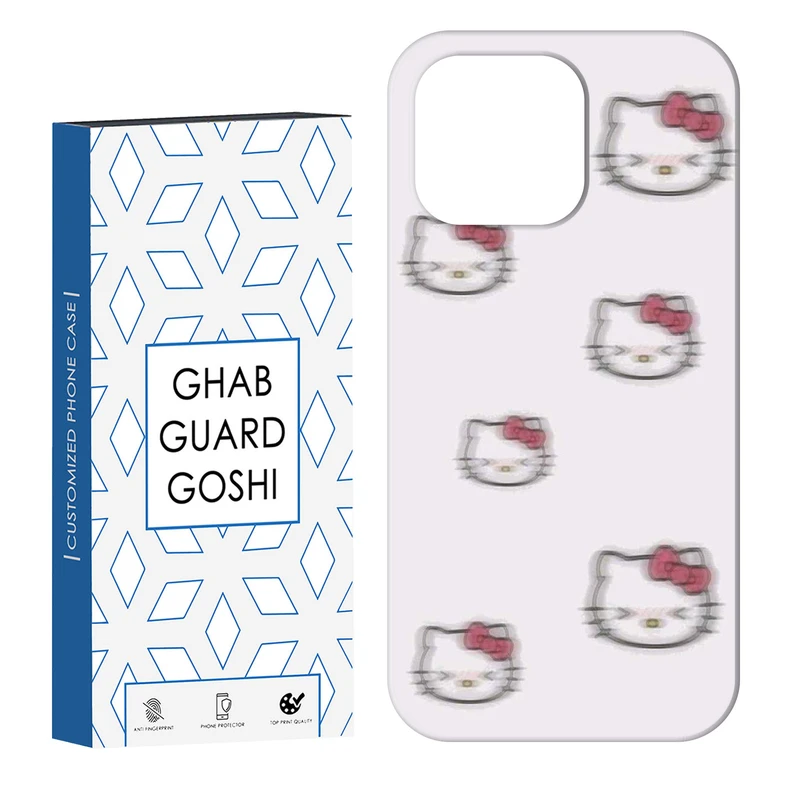 کاور قاب گارد گوشی طرح کیتی کد Dimo-904 مناسب برای گوشی موبایل اپل IPHONE 14 PRO   