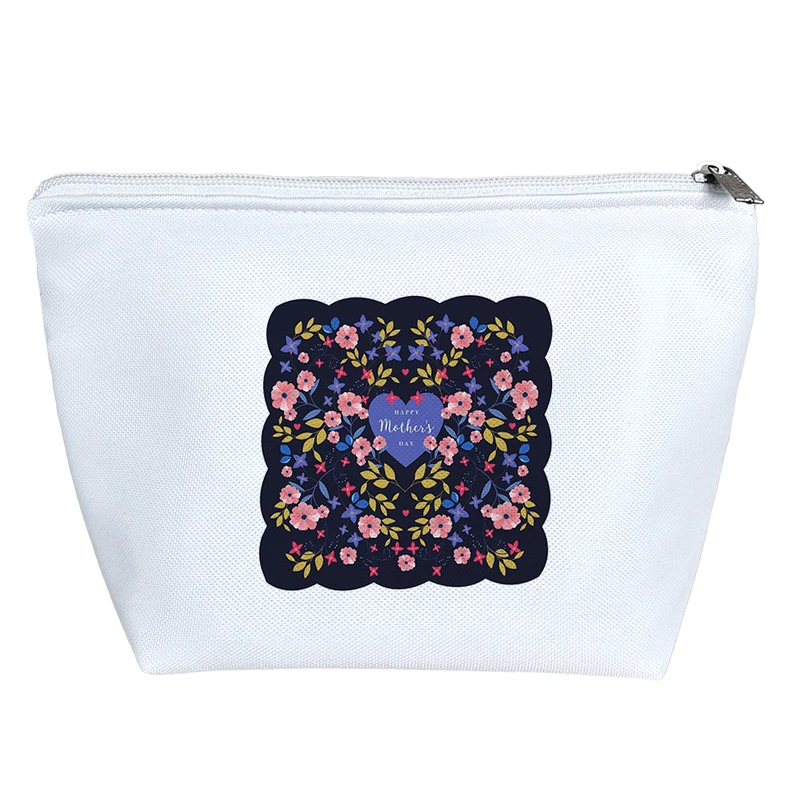 کیف لوازم آرایش دخترانه خندالو مدل روز مادر کد H1753