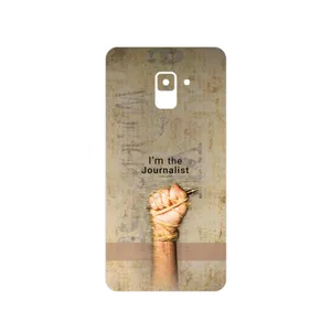 MAHOOT Journalist Cover Sticker for Samsung Galaxy A8 Plus 2018