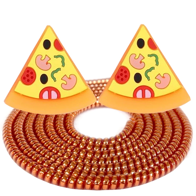 محافظ کابل شارژ و هندزفری رینیکا مدل Piza KK 03 مجموعه 3 عددی