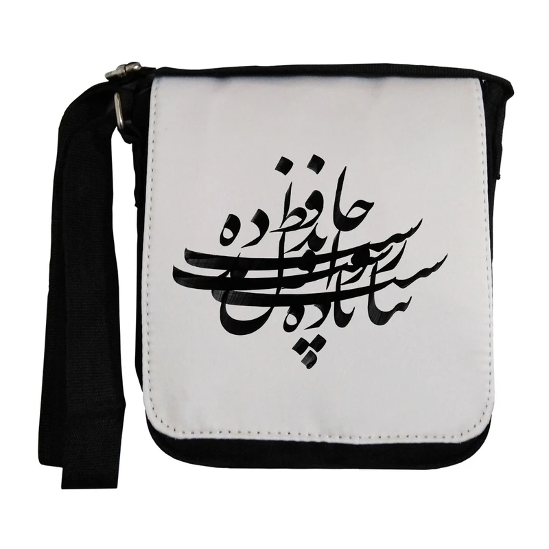  کیف دوشی زنانه طرح خط نستعلیق مدل wkz106