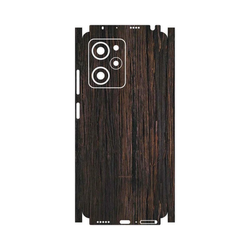 برچسب پوششی ماهوت مدل Burned_Wood-FullSkin مناسب برای گوشی موبایل شیائومی Poco X5 Pro