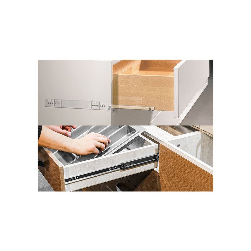 ریل کشو رونیا مدل Q-70 سایز 70 سانتی متر بسته 4 عددی