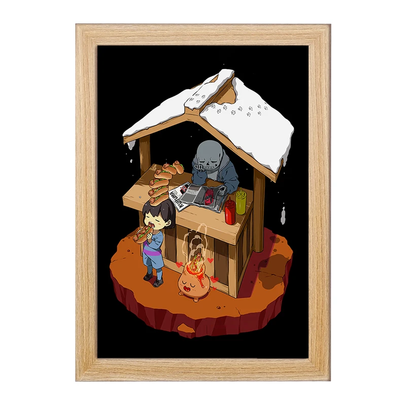 تابلو خندالو مدل بازی آندرتیل کد 31734