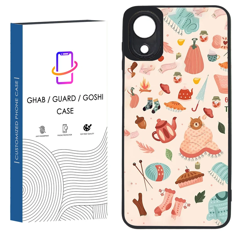 کاور قاب گارد گوشی طرح دخترانه کد 73 - tpu مناسب برای گوشی موبایل سامسونگ Galaxy A03 Core