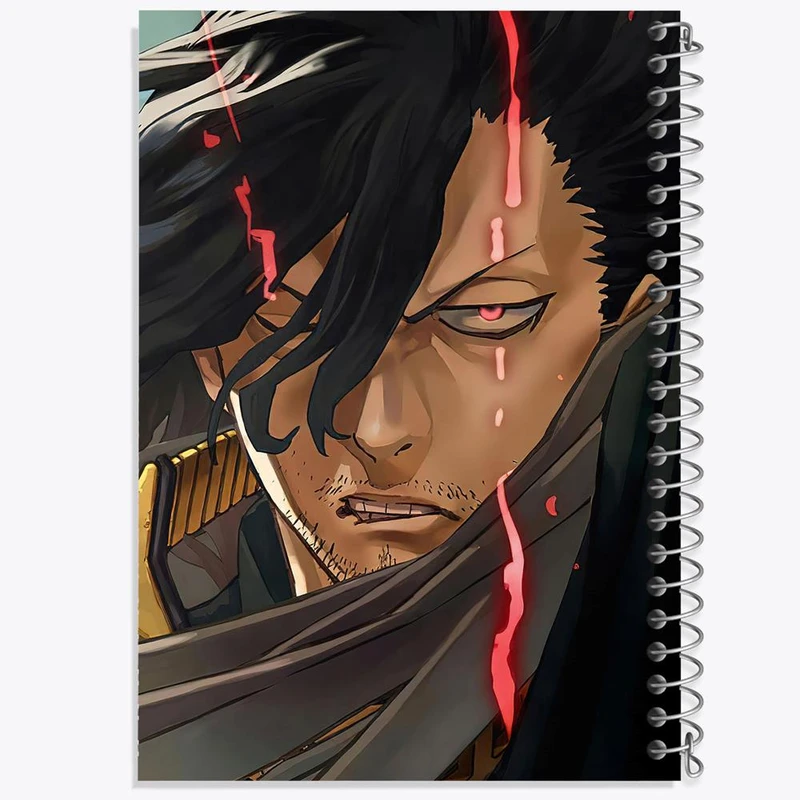 دفتر مشق 50 برگ خندالو مدل آیزاوا سنسه انیمه آکادمی قهرمان من کد 16160