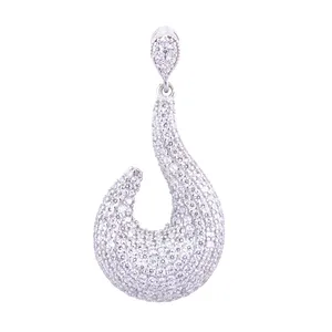 آویز گردنبند نقره زنانه مدل AVN_M046 