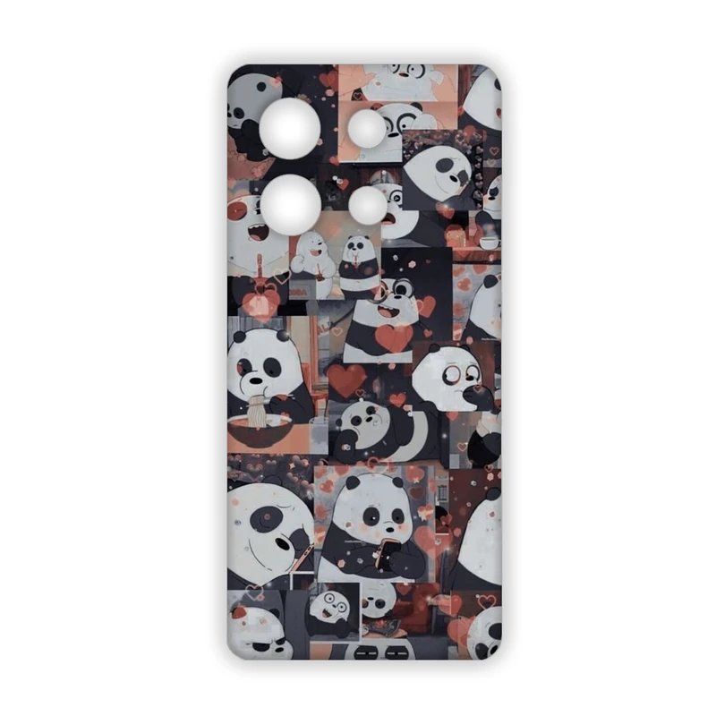 کاور مدل پاندا کد 162 مناسب برای گوشی موبایل شیائومی poco X6 pro 