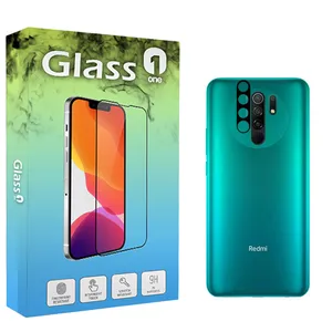 محافظ لنز دوربین گلس وان مدل Flz-01 مناسب برای گوشی موبایل شیائومی Redmi 9