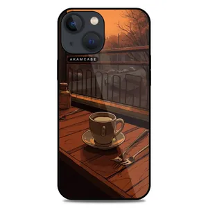 AKAM AMC-WA13M-COFFEE-11 Cover For Apple iPhone 13 Mini