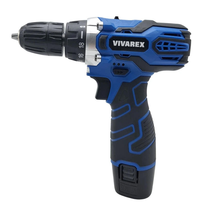 دریل پیچ گوشتی شارژی صنعتی 10 میلی متری 12 ولت ویوارکس مدل 12V کد 01 