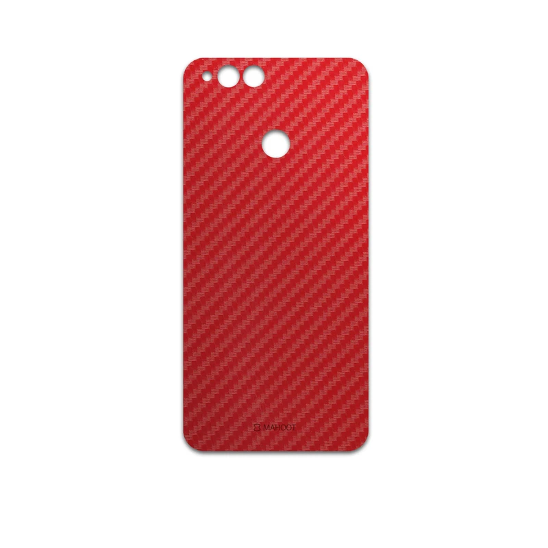 برچسب پوششی ماهوت مدل Red-Fiber مناسب برای گوشی موبایل آنر 7X
