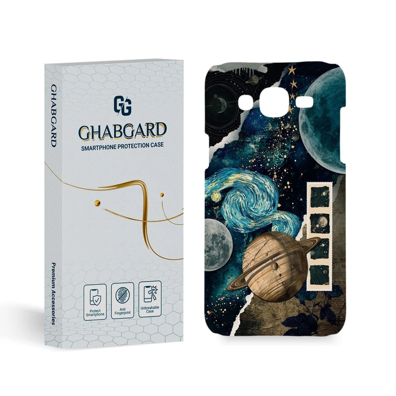 کاور گارد قاب مدل هنری مناسب برای گوشی موبایل سامسونگ Galaxy J7 2015 / J700 