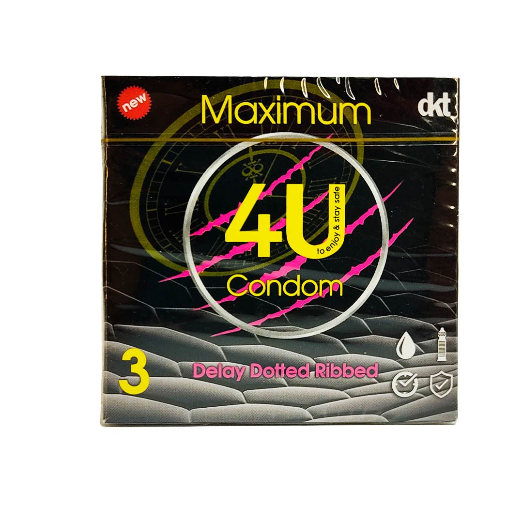  کاندوم فور یو مدل Maximum بسته 3 عددی -  - 1
