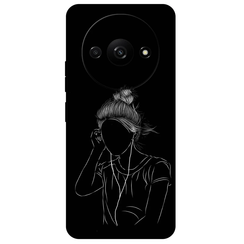 کاور مگافون طرح مینیمال مدل 1858 مناسب برای گوشی موبایل شیائومی Redmi A3 / A3x